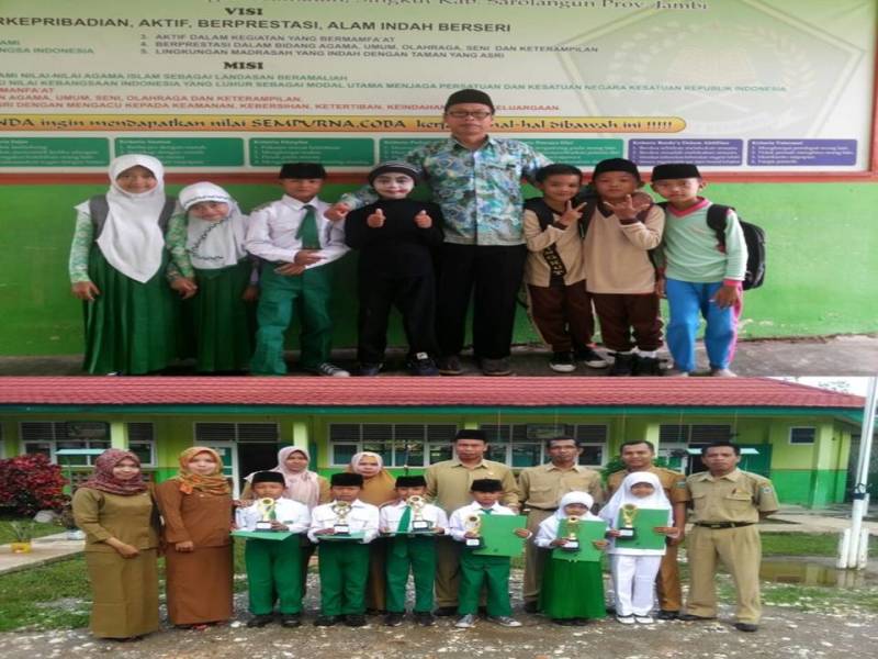 Siswa MIN Pelawan Singkut Berhasil Ukir Prestasi Pada Kejuaraan O2SN dan FLS2N