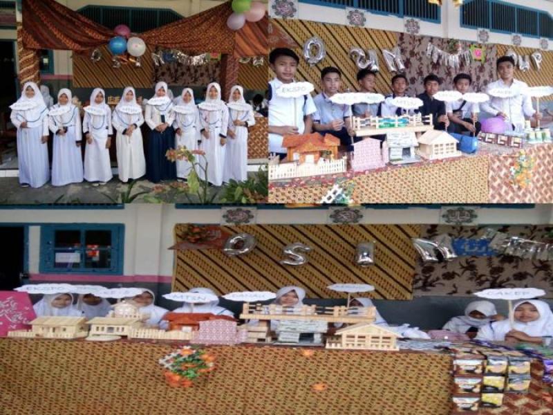 OSIM MTsN Danau Kerinci Pamerkan Kreatifitas Siswa Pada Expo Madrasah