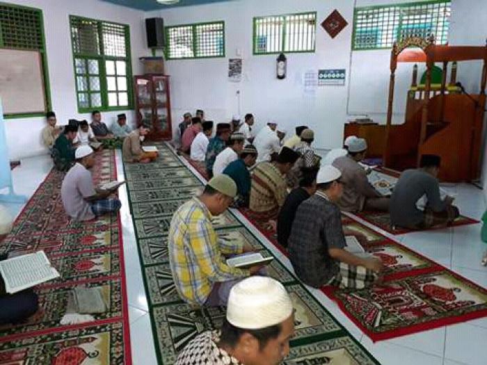 Pokjaluh Bersama Lapas Bangko Adakan Khatam Qur’an Tiap Hari Bulan Ramadhan