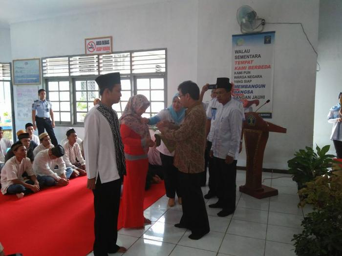 KEPALA KANTOR KEMENTERIAN AGAMA MERANGIN HADIRI PEMBUKAAN PESANTREN KILAT DI LAPAS BANGKO