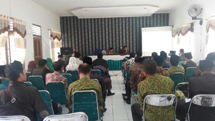 Identifikasi Kendala Yang Dihadapi Satker, Kemenag  Kabupaten Kerinci  Gelar Rakor Bulanan