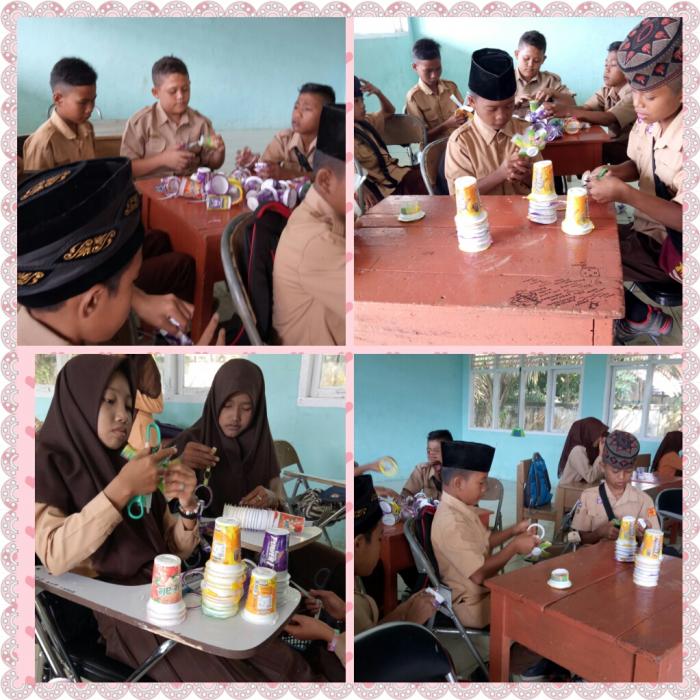 MTsN Punti Kalo Ajak Siswa Manfaatkan Barang Bekas Menjadi Berharga