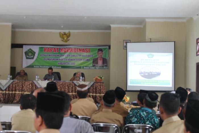 Kemenag Tebo Gelar Rakor BOS 