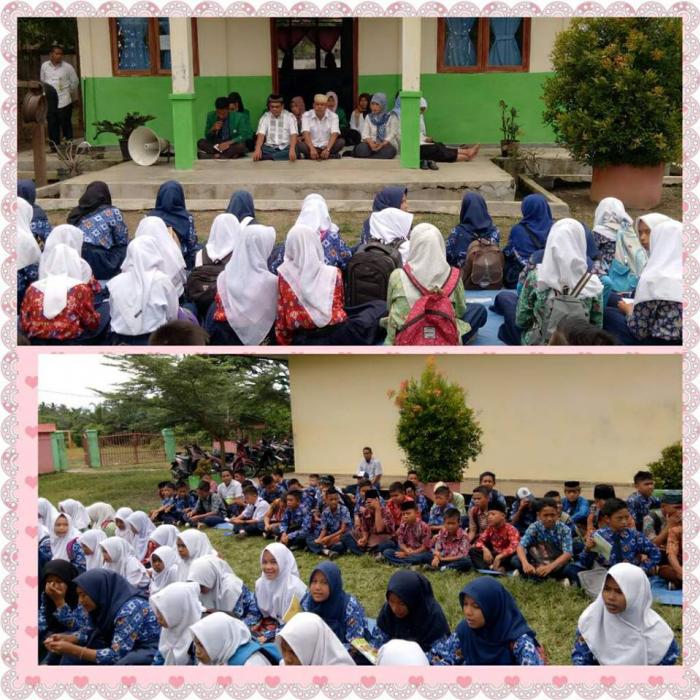 Sambut Tahun Baru Islam MTsN Punti Kalo Kumandang Pembacaan Ayat Suci AL-qur'an Bersama