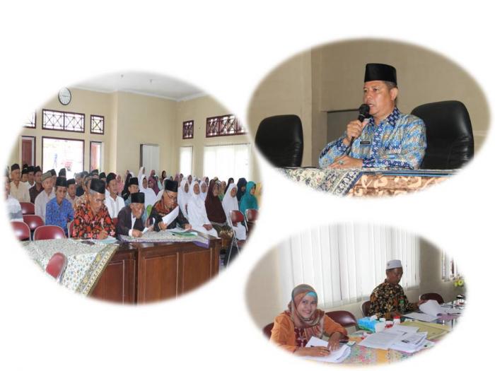 Seksi PHU Kemenag Kabupaten Tebo Lakukan Verifikasi Validasi CJH 