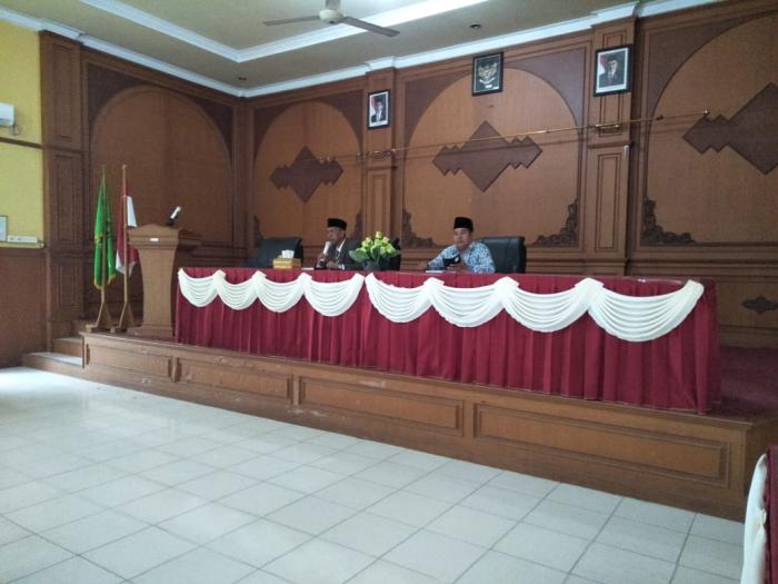 Kepala Kemenag Merangin Pimpin Rakor PPSN