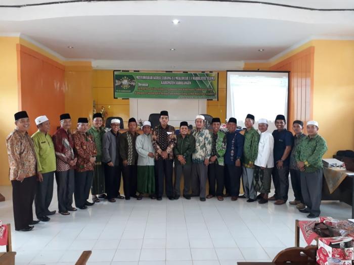 Pengurus Cabang Nahdlatul Ulama (PCNU) Kabupaten Sarolangun Gelar Rapat Kerja 