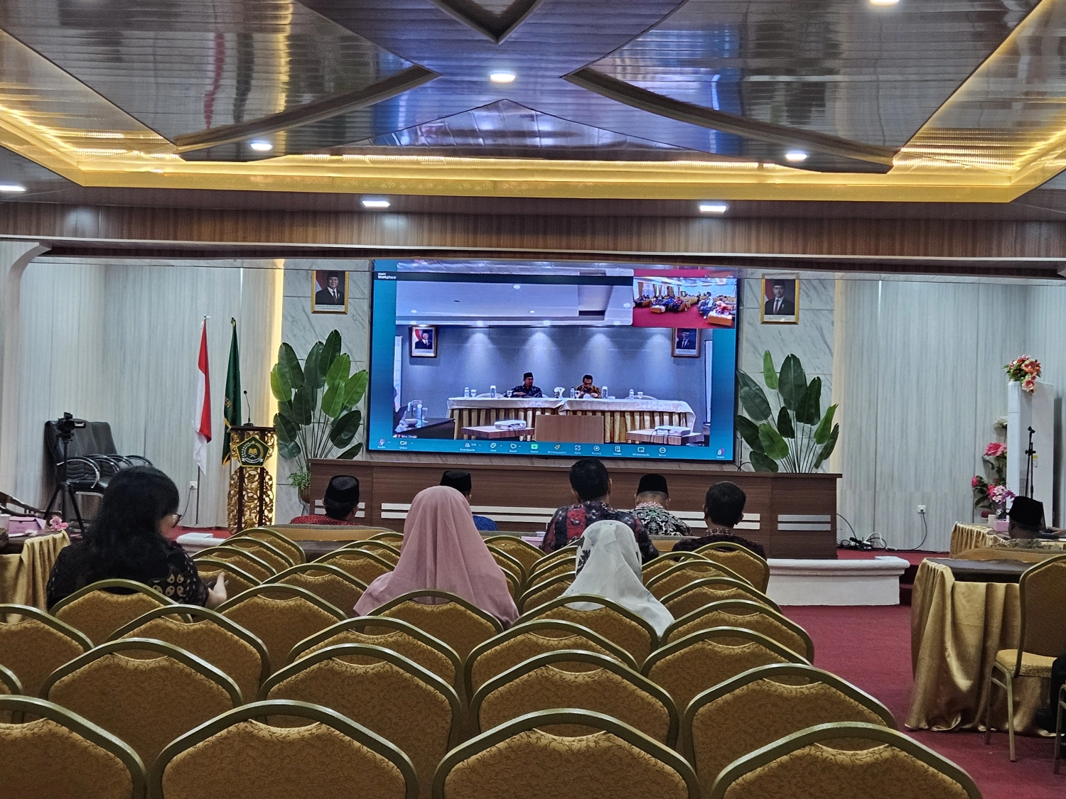 Tim ZI Kanwil Kemenag Jambi Ikuti Rakor ZI 2025