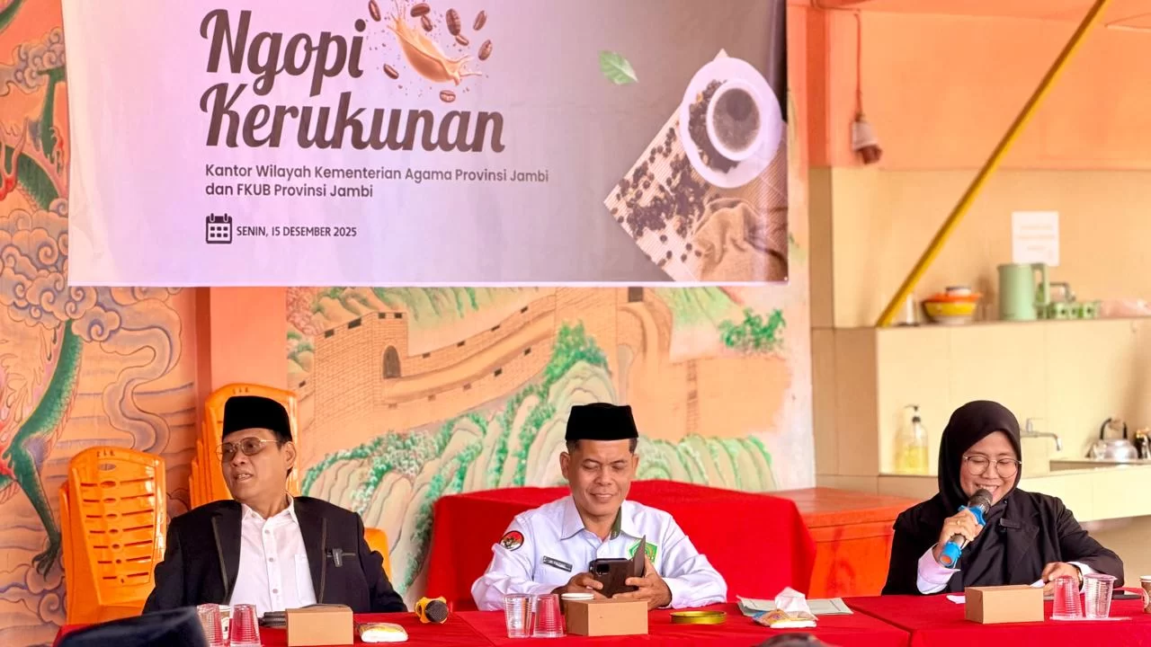 Ngopi Kerukunan Jadi Ruang Dialog Lintas Agama di Jambi