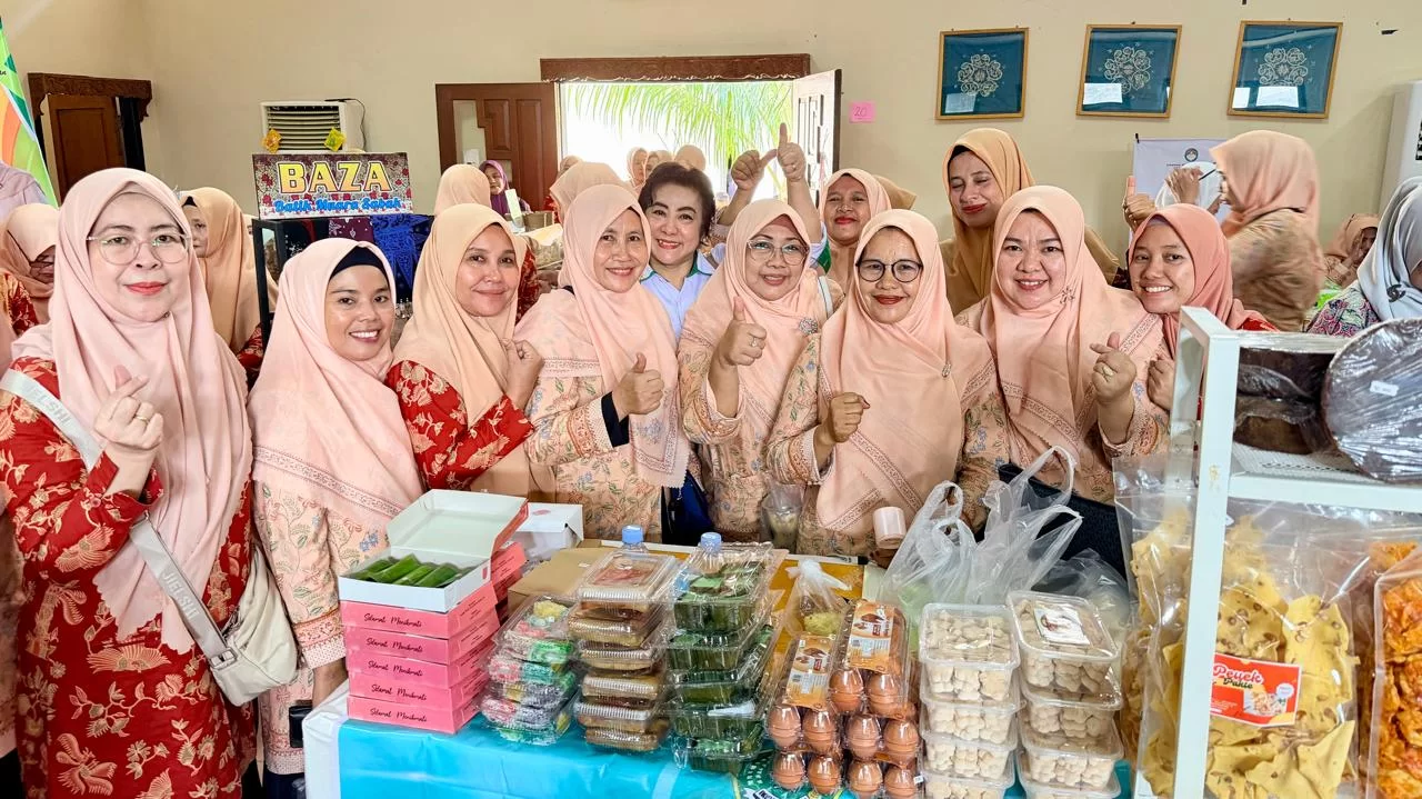 DWP Kanwil Kemenag Turut Berpartisipasi dalam Bazar Ramadhan DWP Provinsi Jambi