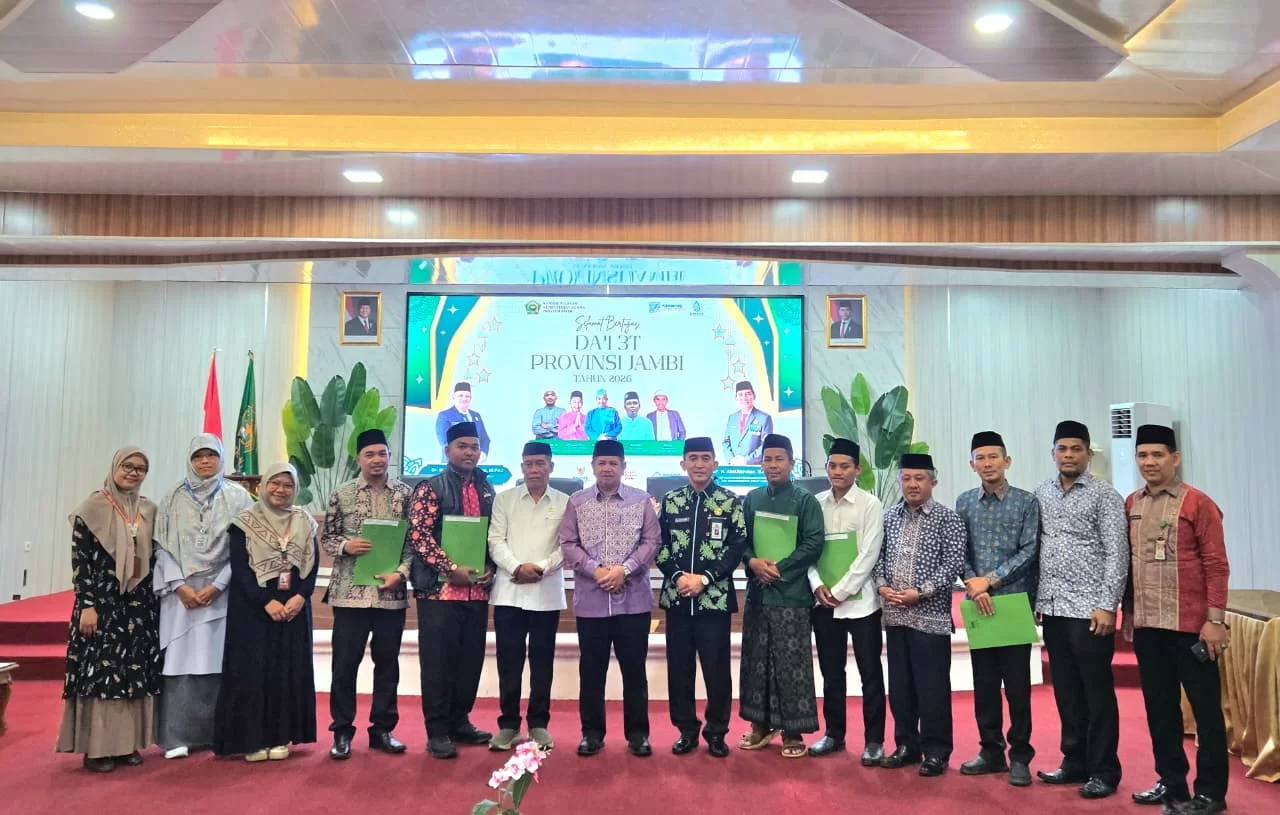 Kakanwil Lepas Lima Dai Bimbing Umat ke Wilayah 3T