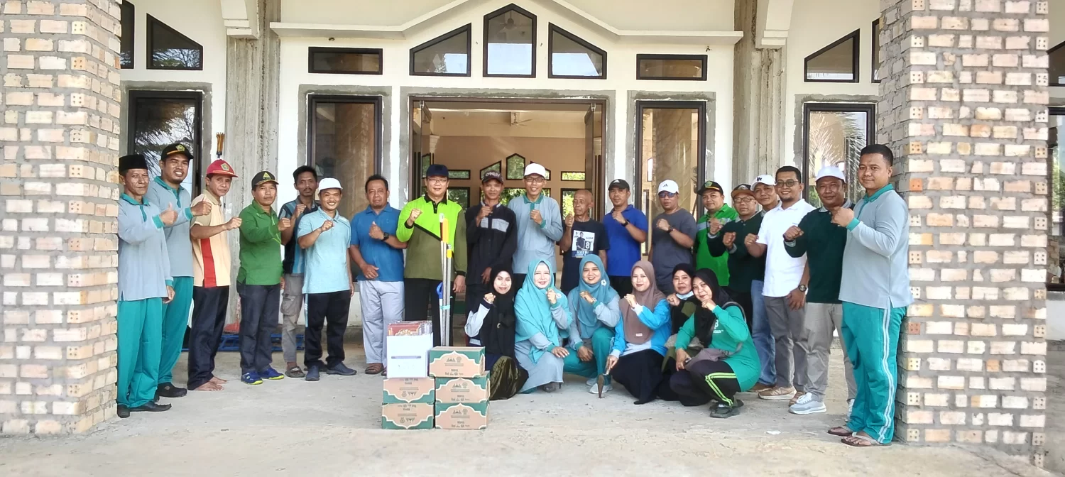 Kemenag Batang Hari bersama Penyuluh Agama Serentak Membersihkan Masjid, Sambut Bulan Suci Ramadan 2026