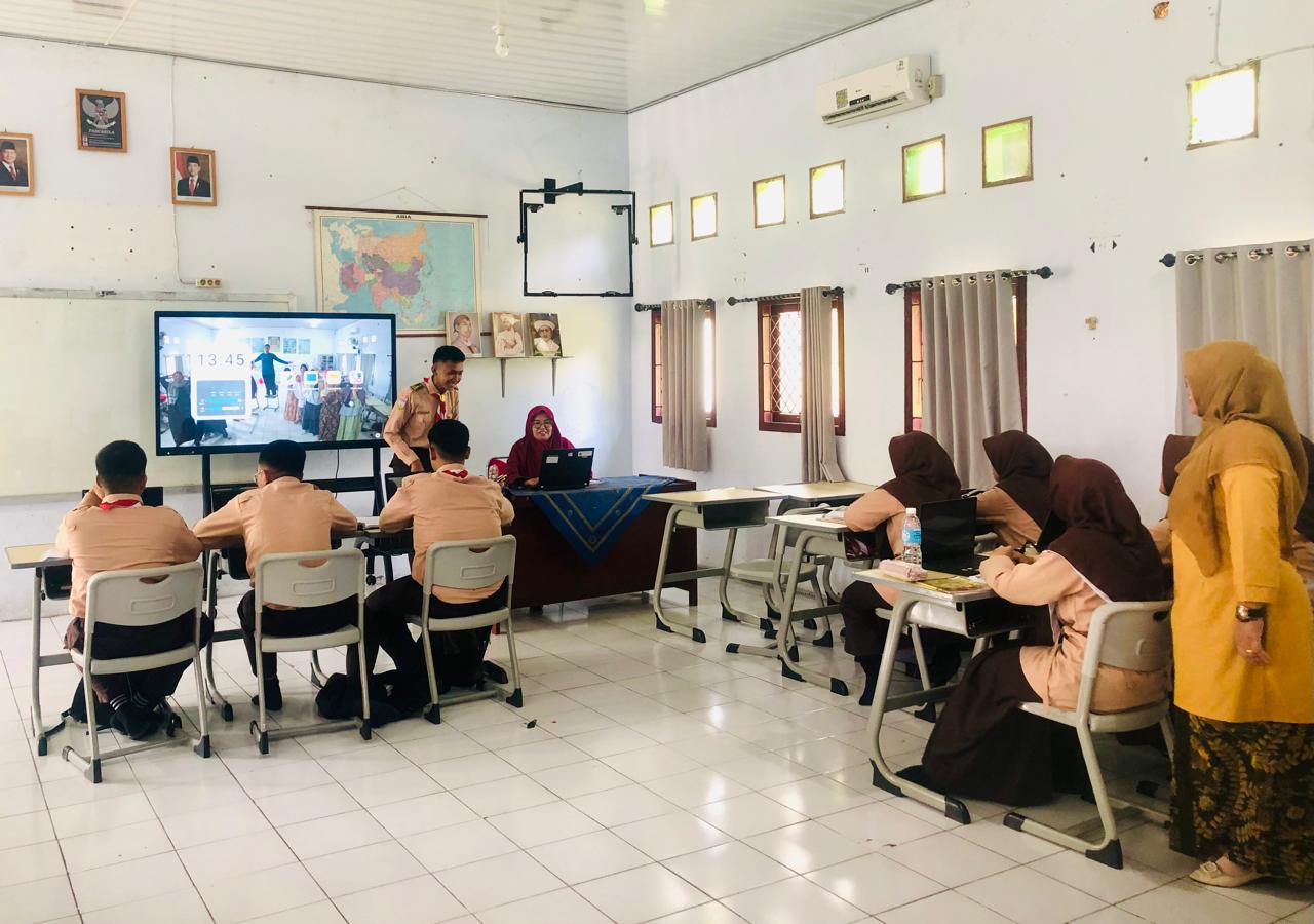 Pastikan Pembelajaran Berjalan Lancar, Waka Akademik Pantau Keterlaksanaan KBM