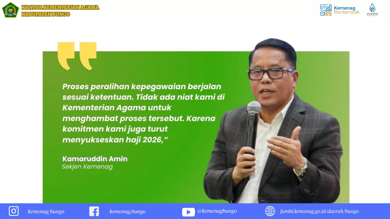 Alihkan 3.531 ASN ke Kemenhaj, Kemenag Dukung Sukses Haji