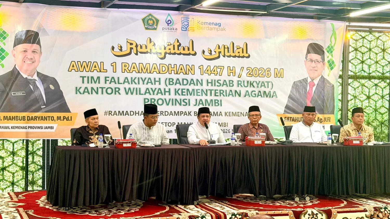 Kakanwil Kemenag Jambi Pimpin Langsung Pemantauan Hilal A...