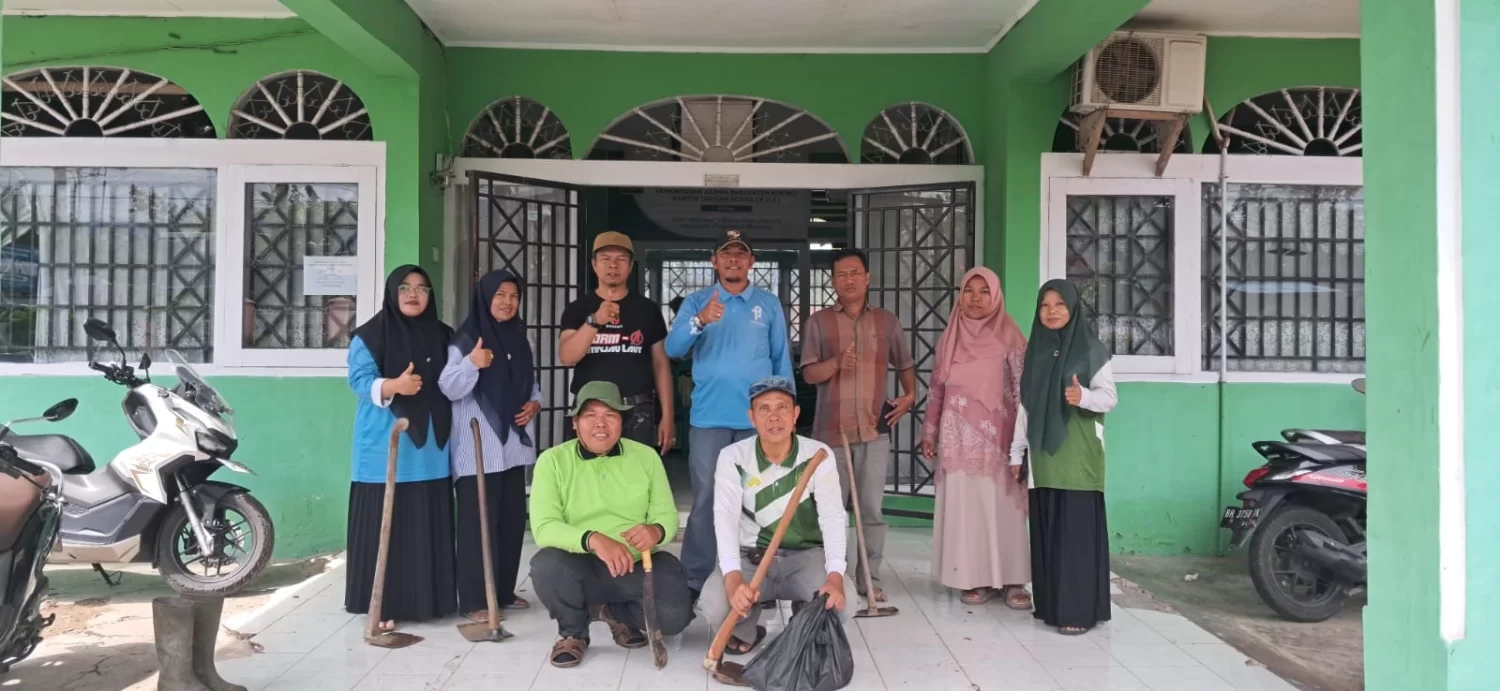 Wujudkan Kemenag ASRI 2025, KUA Sitinjau Laut Manfaatkan Lahan Kantor