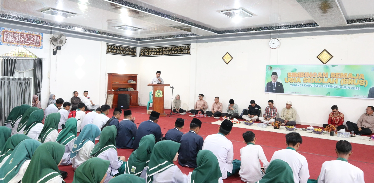 Kemenag Kerinci Turun Tangan Bentengi Moral Remaja dengan Gelar Bimbingan Remaja Usia Sekolah