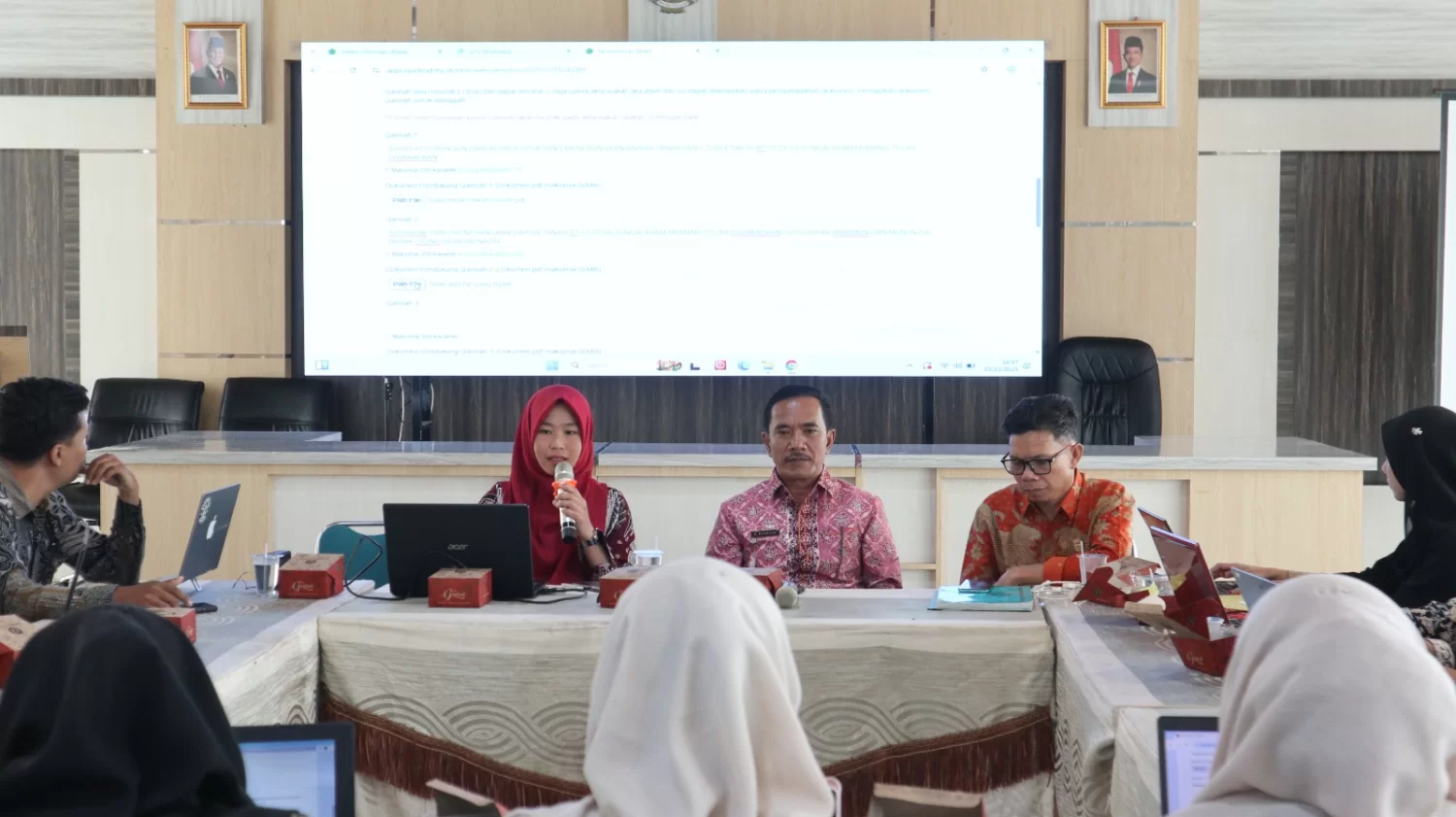 Buka Rakor Percepatan Sertifikasi Tanah Wakaf, Kakan Kemenag Kerinci: Tanah Wakaf adalah Amanah Umat, Harus Dijaga dan Dikelola Secara Profesional