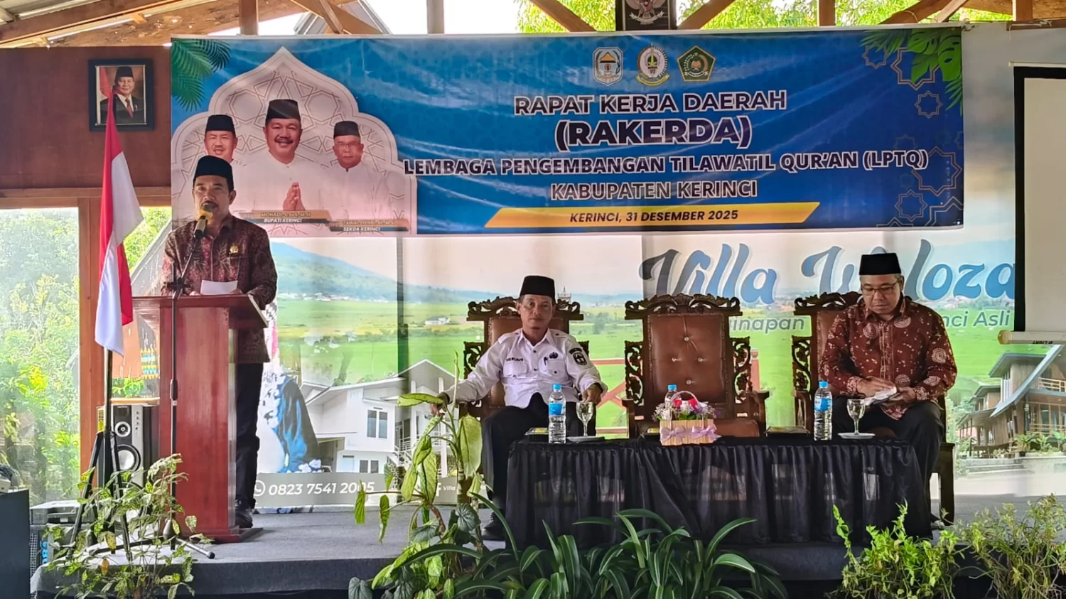 Kakan Kemenag Tegaskan Rakerda LPTQ Kerinci Bukan Seremonial, Tapi Penentu Masa Depan Prestasi Qur’ani Daerah