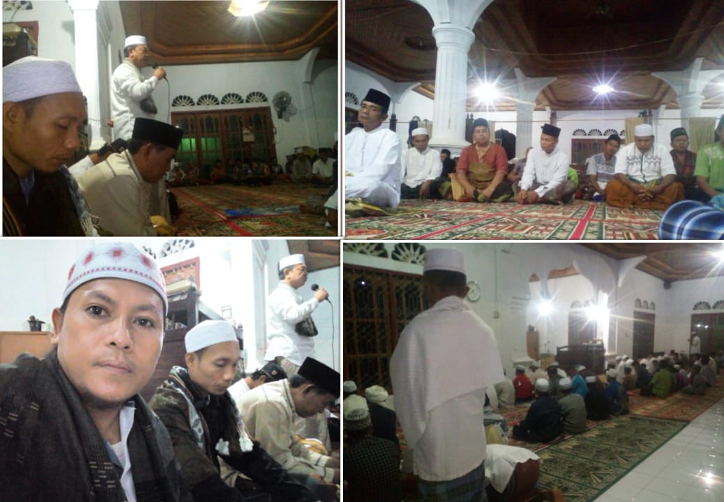 Camat Launching Kegiatan Subuh Berjamaah dalam Kecamatan Sungai Manau