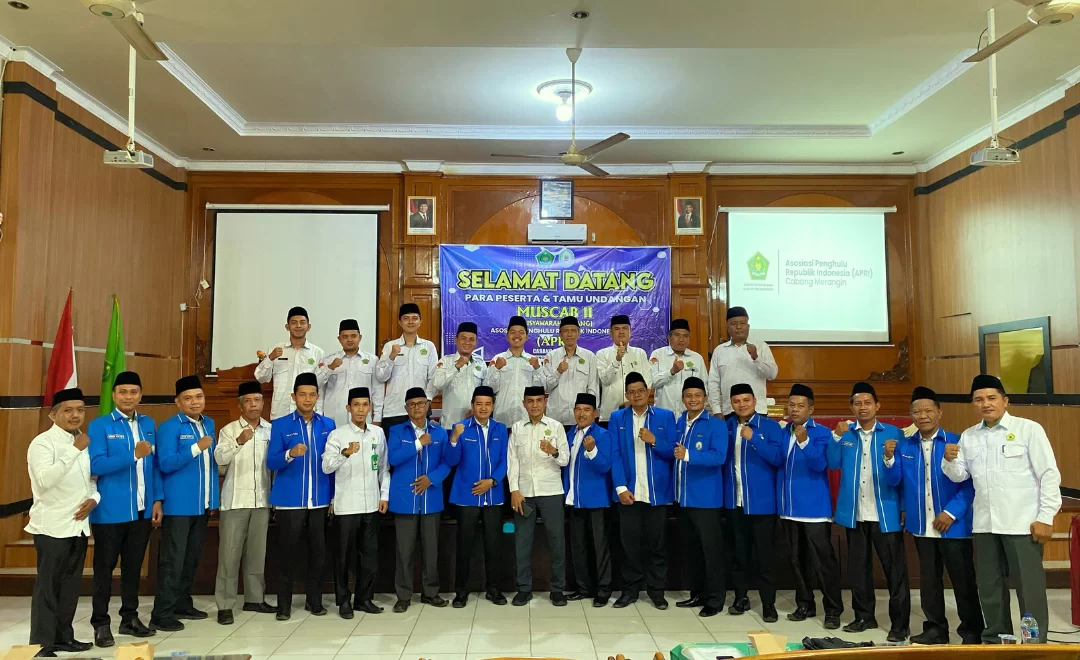 Muscab II APRI Cabang Merangin, Perkuat Kerja Sama Antar Pengurus