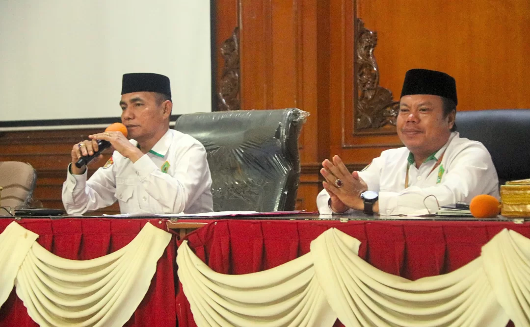 Rakor Guru PAI, Kakan Kemenag Merangin: Loyal terhadap Tugas dan Loyal terhadap Lembaga