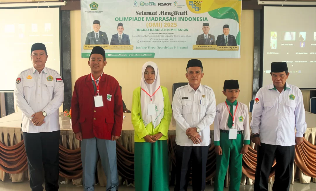 Kemenag Merangin Resmi Buka Olimpiade Madrasah Indonesia ‘OMI’ 2025