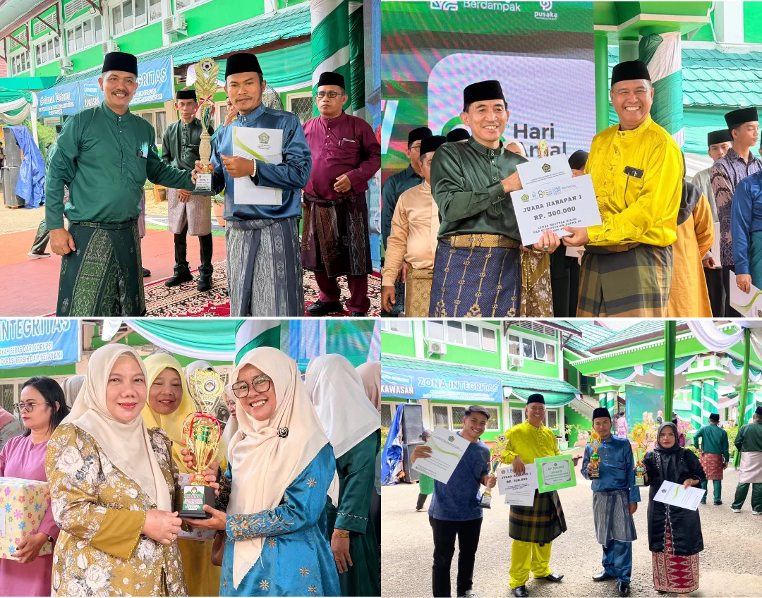 Tampil Gemilang di Panggung Provinsi, Kontingen Kemenag Merangin Borong Juara HAB ke-80 Kanwil Jambi