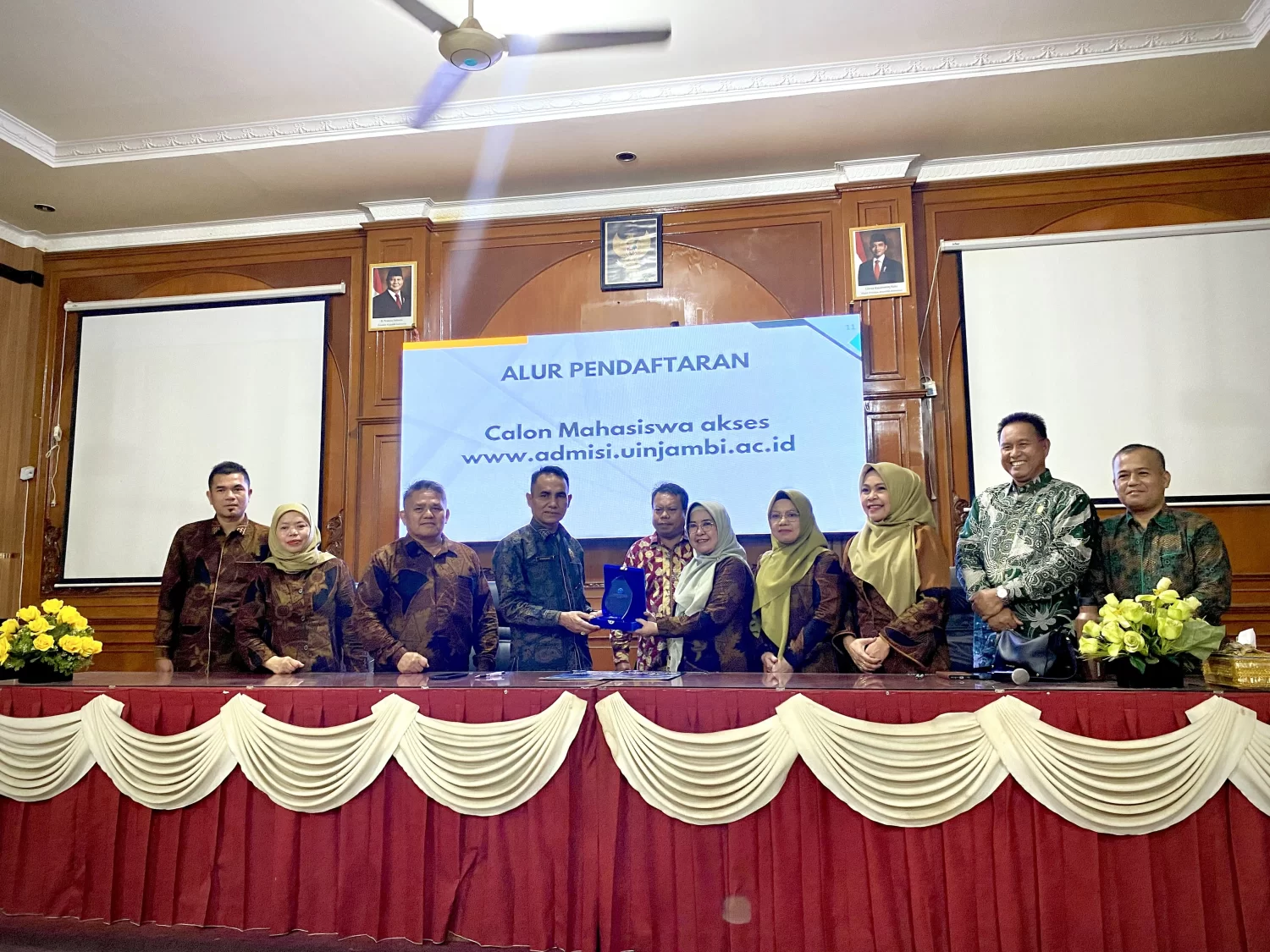 Kemenag Merangin Fasilitasi Sosialisasi Penerimaan Mahasiswa Baru Program Pascasarjana UIN STS Jambi Semester Genap Tahun 2025/2026