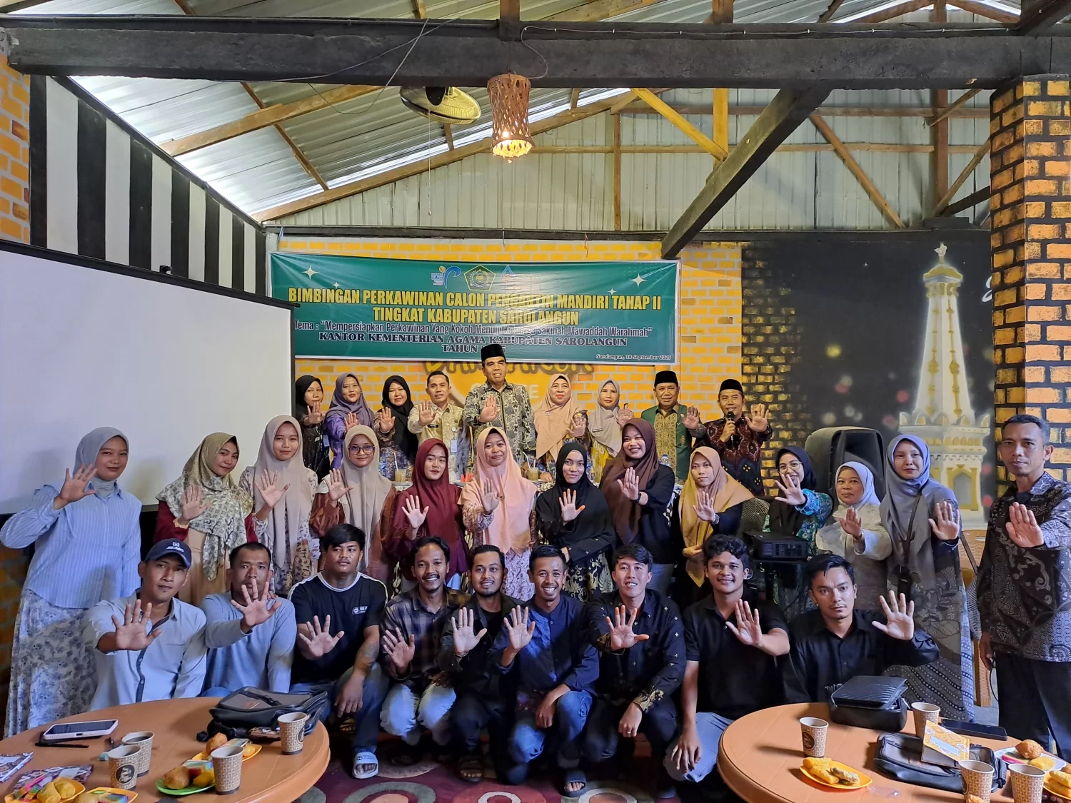 Bimwin Mandiri Tahap II: Kemenag Sarolangun Bekali Calon Pengantin Wujudkan Keluarga Harmonis