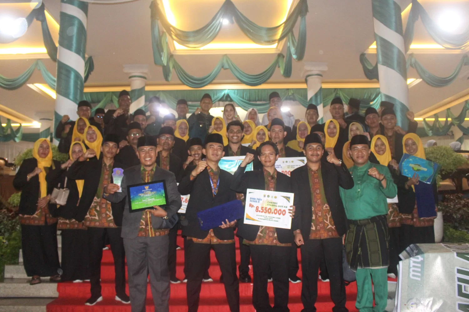 Sarolangun Ukir Prestasi di MTQ Provinsi Jambi ke-54, Kafilah Pulang Disambut Hangat Bupati