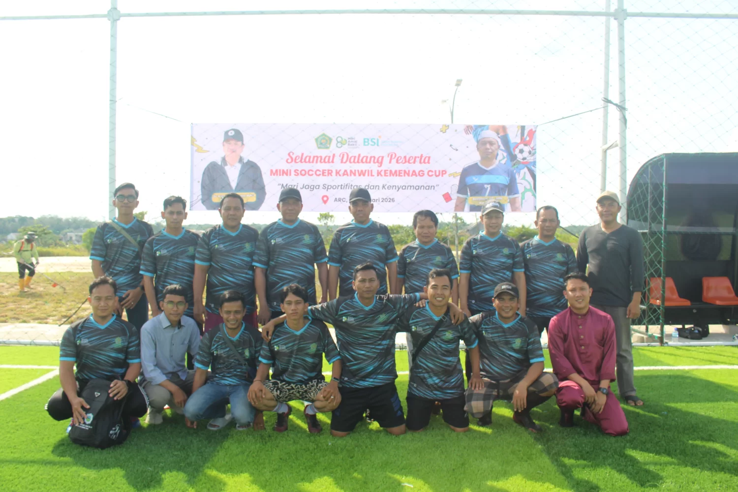 Kemenag Sarolangun Tunjukkan Perjuangan Maksimal di Mini Soccer HAB ke-80 Kemenag RI