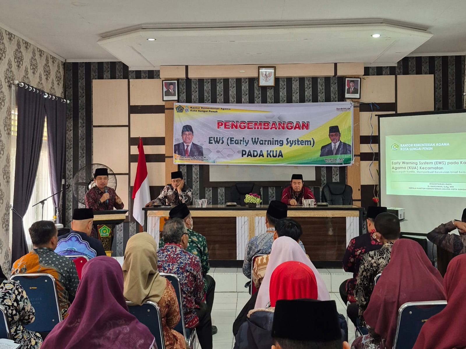 Kembangkan Early Warning System, H. Hardiman Dorong Penyuluh Mendeteksi Dini Konflik Keagamaan