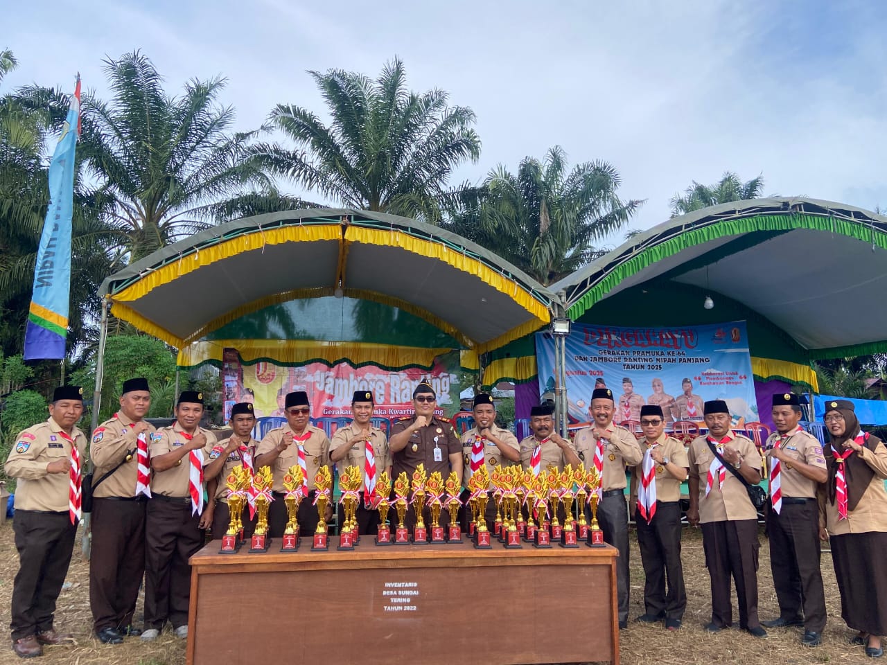 DUKUNG PEMBINAAN GENERASI MUDA, PENYULUH AGAMA ISLAM HADIRI JAMBORE RANTING