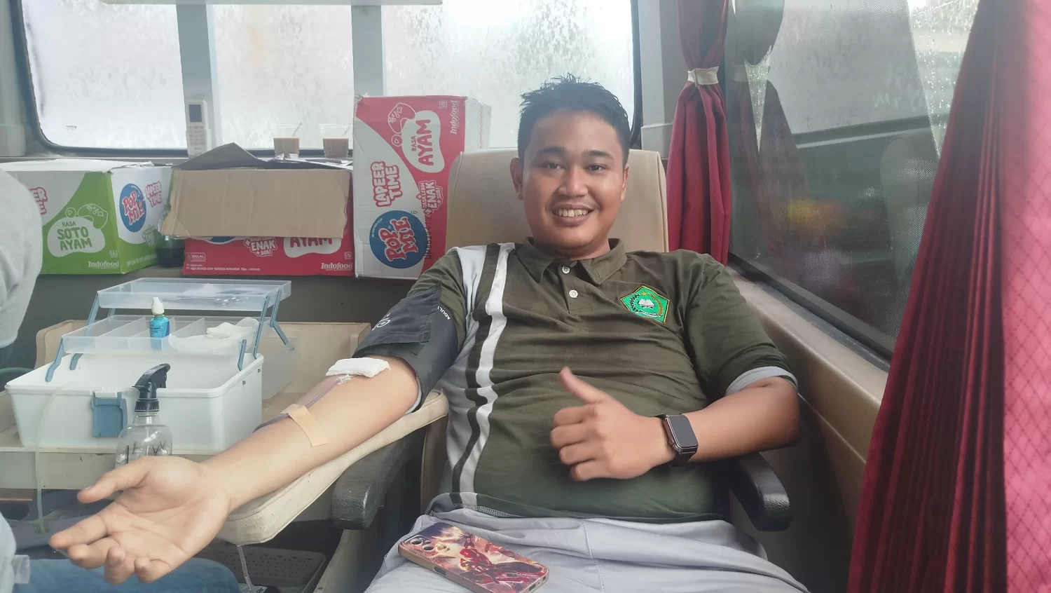 Donor Darah Warnai Rangkaian HAB Kemenag ke-80 di Tanjung Jabung Timur
