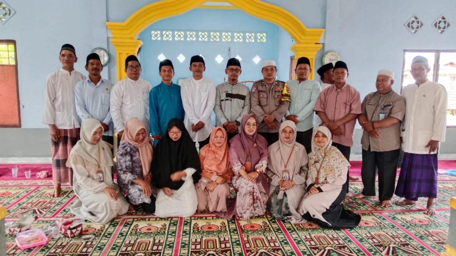 Perkuat Sinergi, KUA dan Pemerintah Kecamatan Dendang Laksanakan Pembinaan Keagamaan Melalui Safari Dhuha