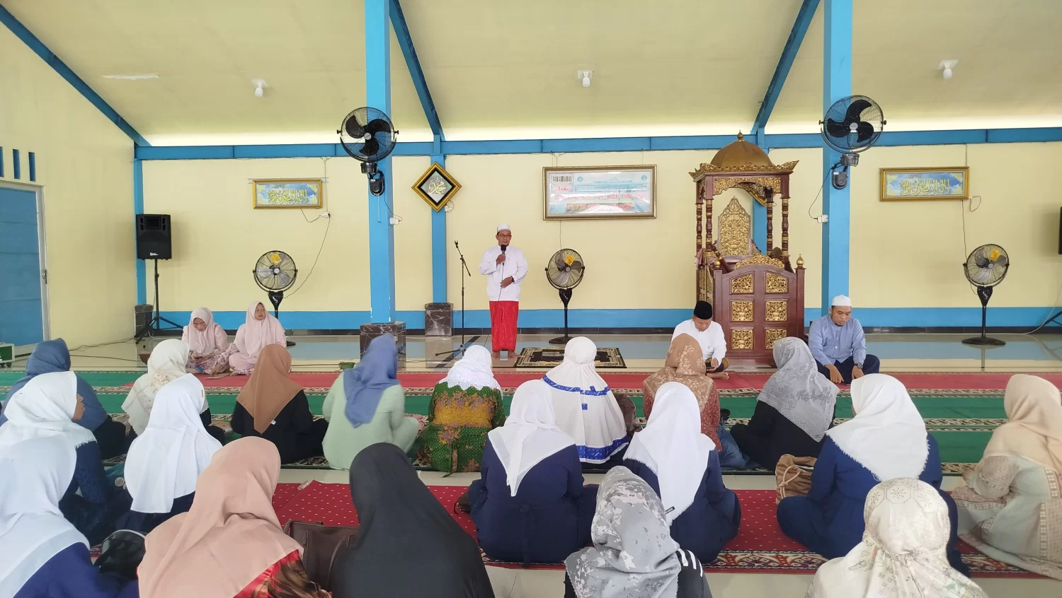 Menjemput Berkah Ramadhan, KUA Kuala Jambi Gelar Safari Dhuha Bersama Majelis Taklim