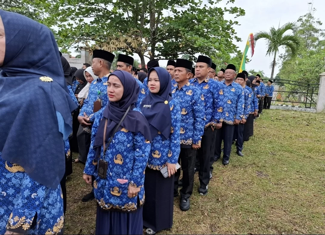 Kemenag Tebo Perkuat Nilai Kebangsaan melalui Partisipasi pada Apel Peringatan Sumpah Pemuda ke-97