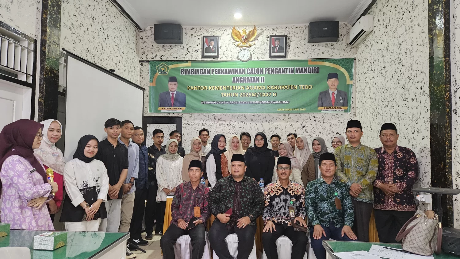 Kemenag Tebo Kuatkan Ketahanan Keluarga Lewat Bimwin Catin Mandiri Angkatan II