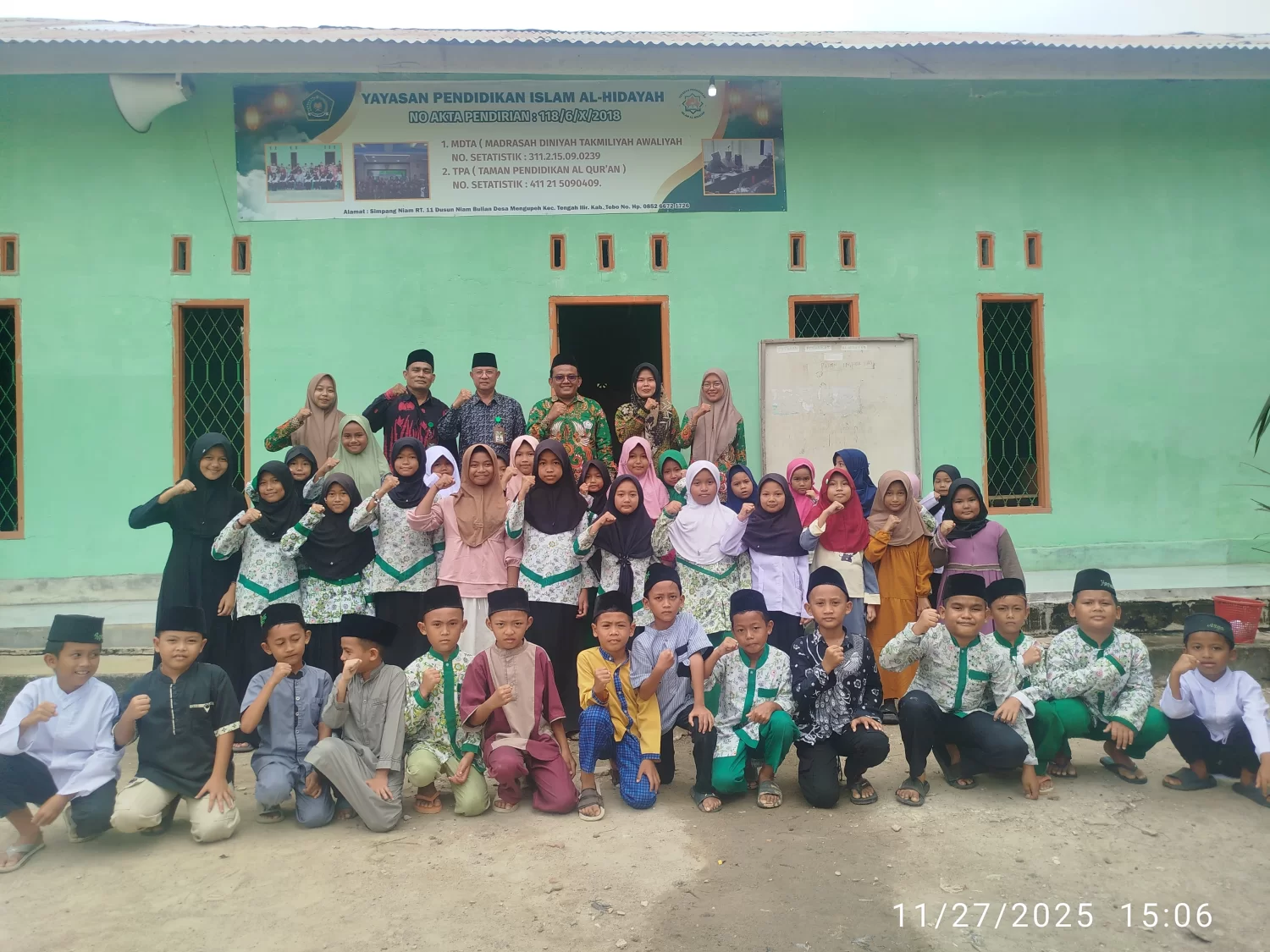 Kasi Papkis Kemenag Tebo Pimpin Visitasi Perpanjangan Izin Operasional MDT Al-Hidayah