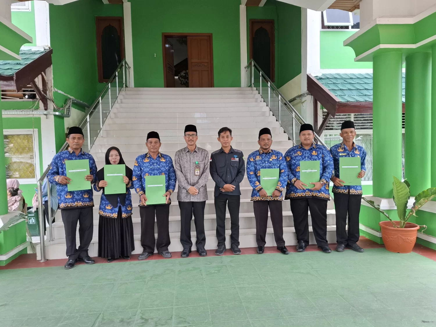 Pelantikan Serentak Nasional, 9 PPPK Kemenag Tebo Resmi Dikukuhkan