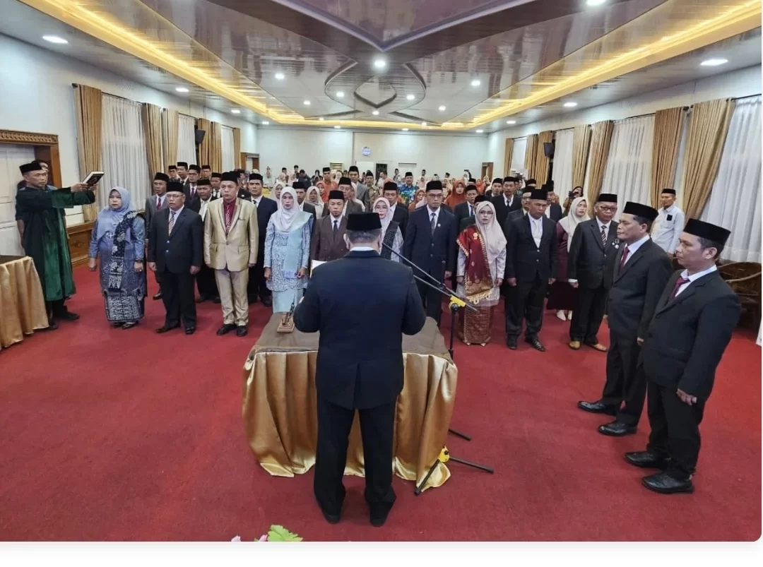 Kakanwil Kemenag Jambi Lantik Tiga Kepala Madrasah Kabupaten Tebo