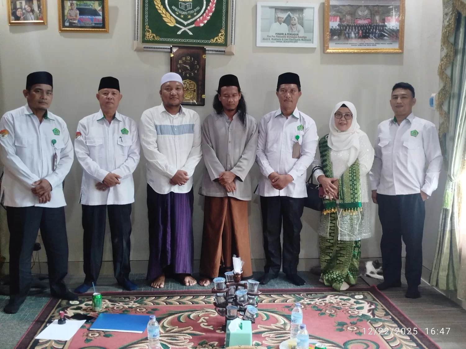 Papkis Kemenag Tebo Laksanakan Pembinaan Deteksi Dini Pencegahan Kekerasan di Ponpes Al-Inayah Rimbo Bujang