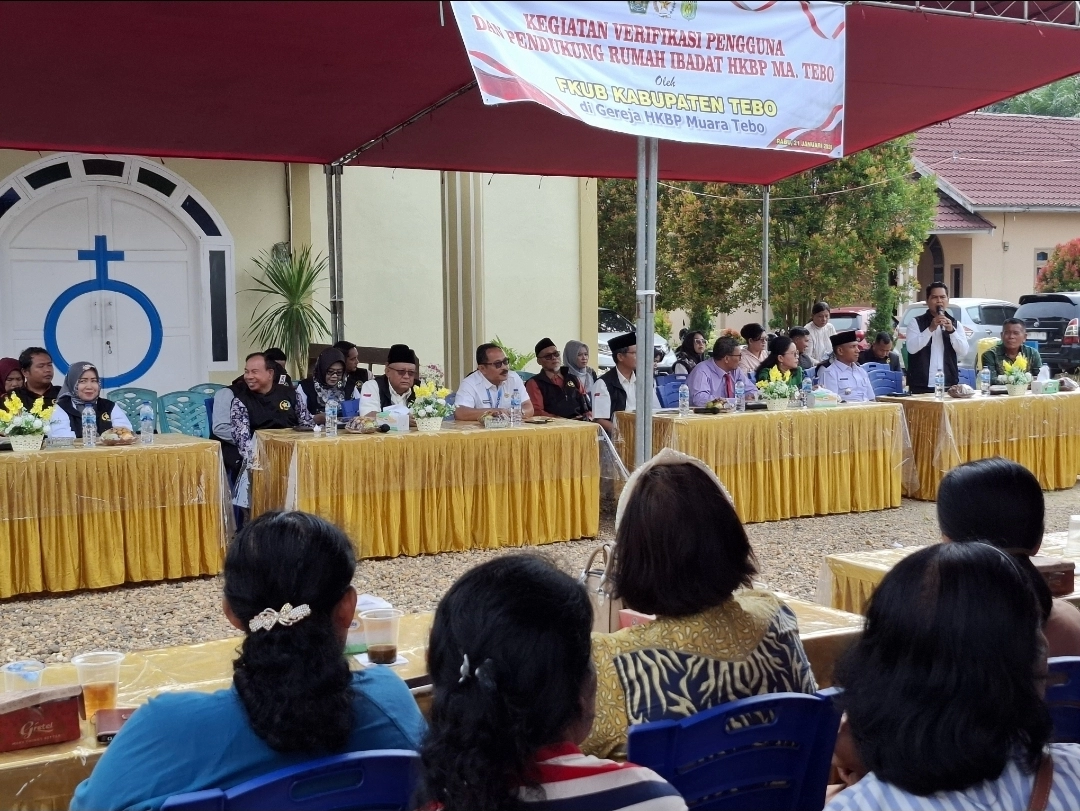Perkuat Sinergi dan Kerukunan, Verifikasi Faktual Pendirian Rumah Ibadah HKBP Muara Tebo Dilaksanakan