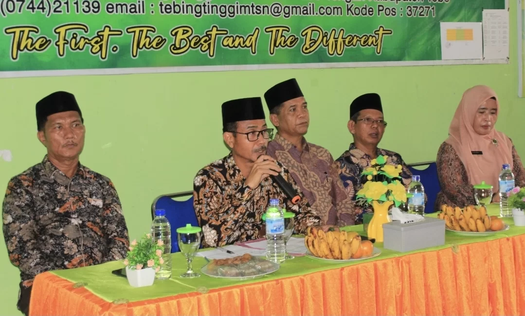 Kemenag Tebo Gelar Monev LPJ BOS Madrasah Tahun 2026 di MTsN 1 Tebo